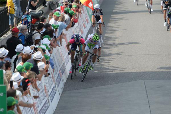 Peter Sagan and Sacha Modolo